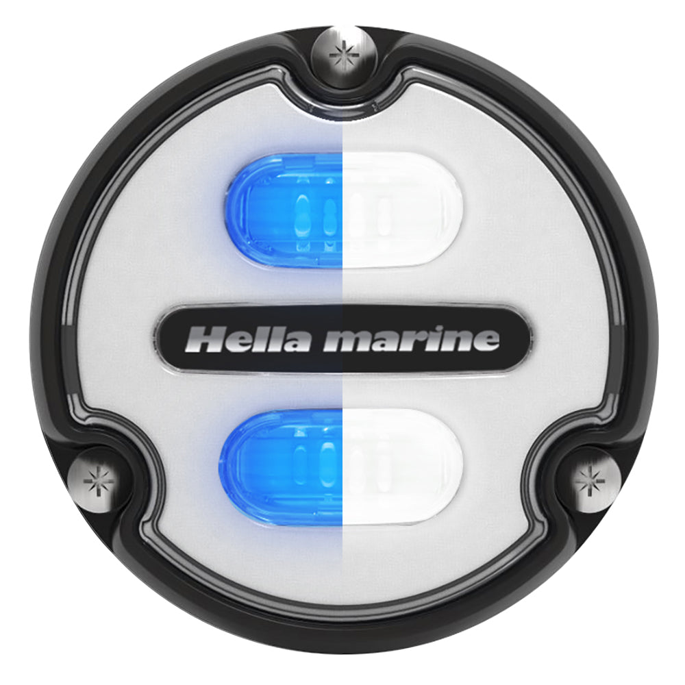 Hella Marine Apelo A1 Blue White Underwater Light – 1800 Lumens – Black Housing – White Lens [016145-011] Supply