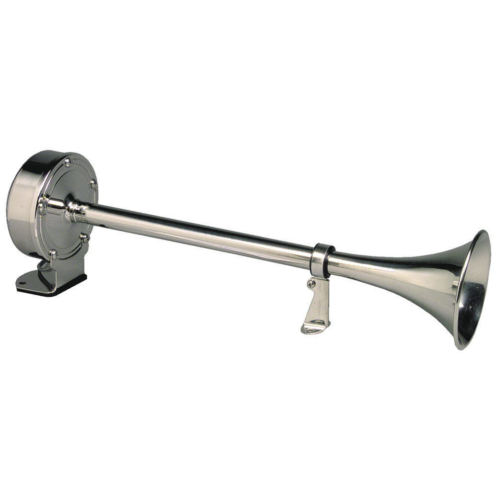 Schmitt Marine Deluxe All-Stainless Single Trumpet Horn – 12V [10027] Online Sale
