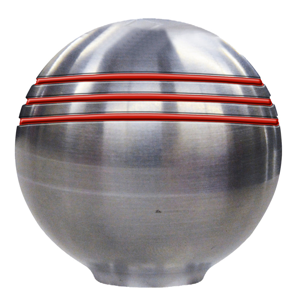 Schmitt Marine Throttle Knob – 1-7/8″ – Red Grooves [50044] Sale