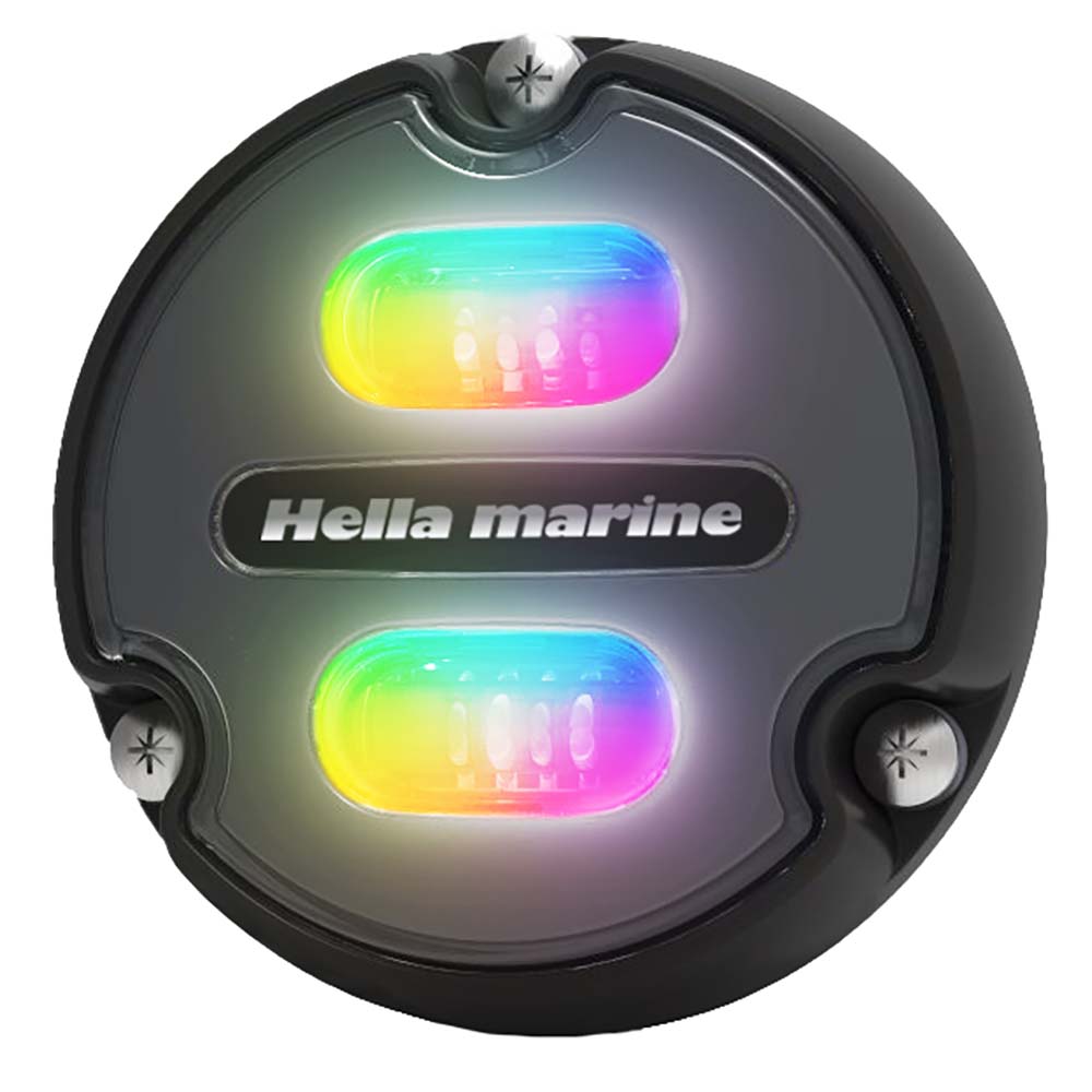 Hella Marine Apelo A1 RGB Underwater Light – 1800 Lumens – Black Housing – Charcoal Lens [016146-001] Online Hot Sale