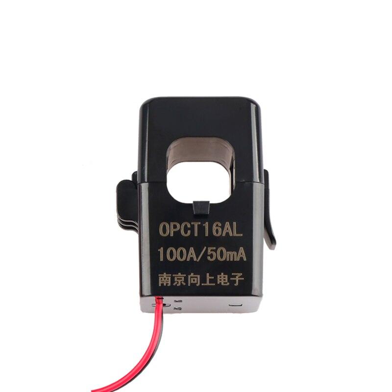 Miniature high frequency split core Current Transformer OPCT16AL 10A/1V 50A 60A 100A1V 5A 5V clamp on ct Open type ferrite core Online Hot Sale