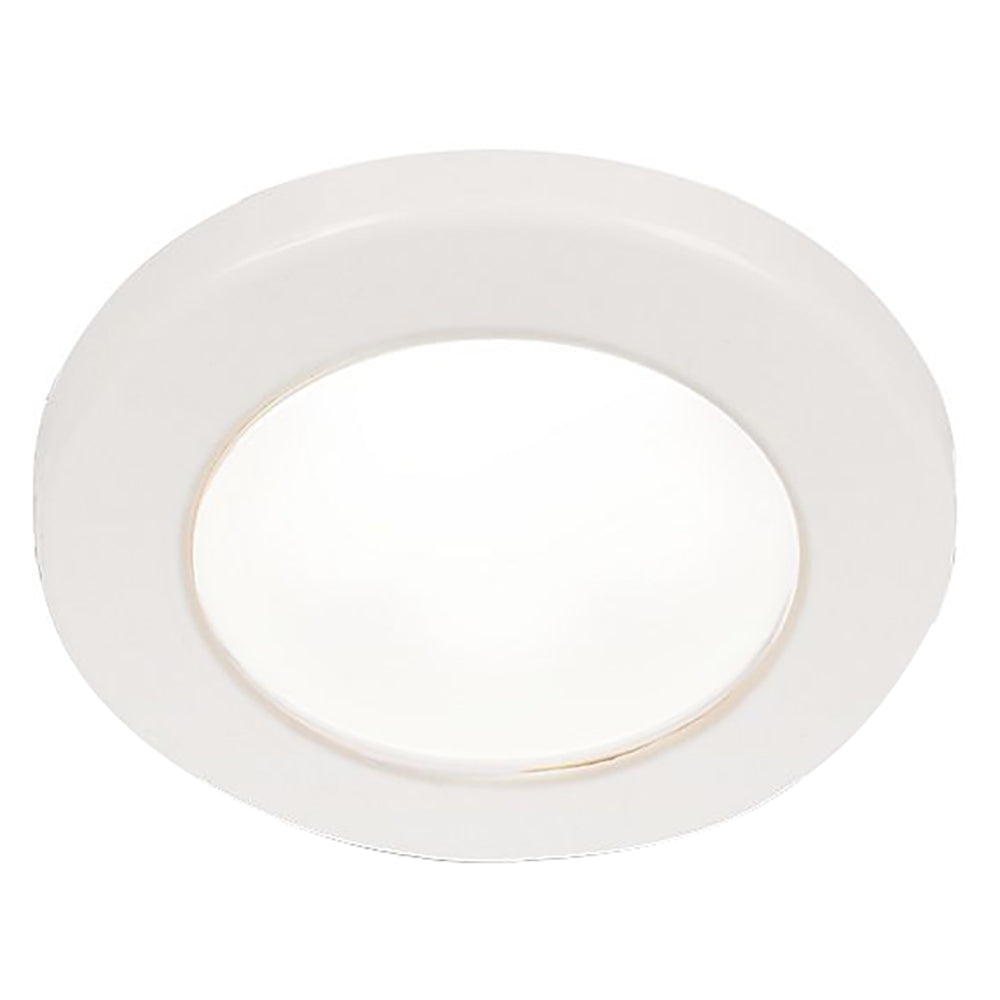 Hella Marine EuroLED 75 3″ Round Screw Mount Down Light – White LED – White Plastic Rim – 24V [958110111] Fashion