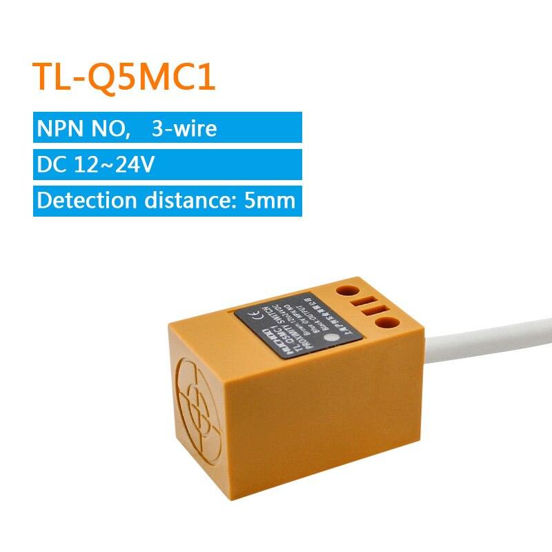 Metal Inductive Proximity Switch 3-wire NPN PNP Sensor Switch With 1.5m Cable TL-Q5MC1 Online Sale