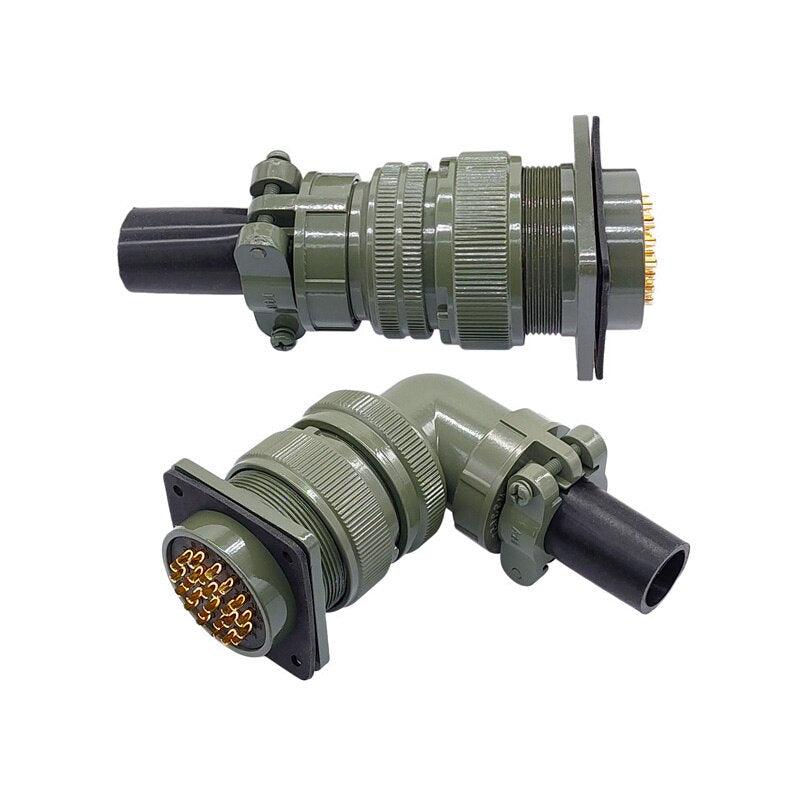 MIL STD Circular Connector 5015 28-12 Military Specification Connectors 28-11 MIL-C Socket MS3102A MS3108A MS3106A Plug Online Hot Sale