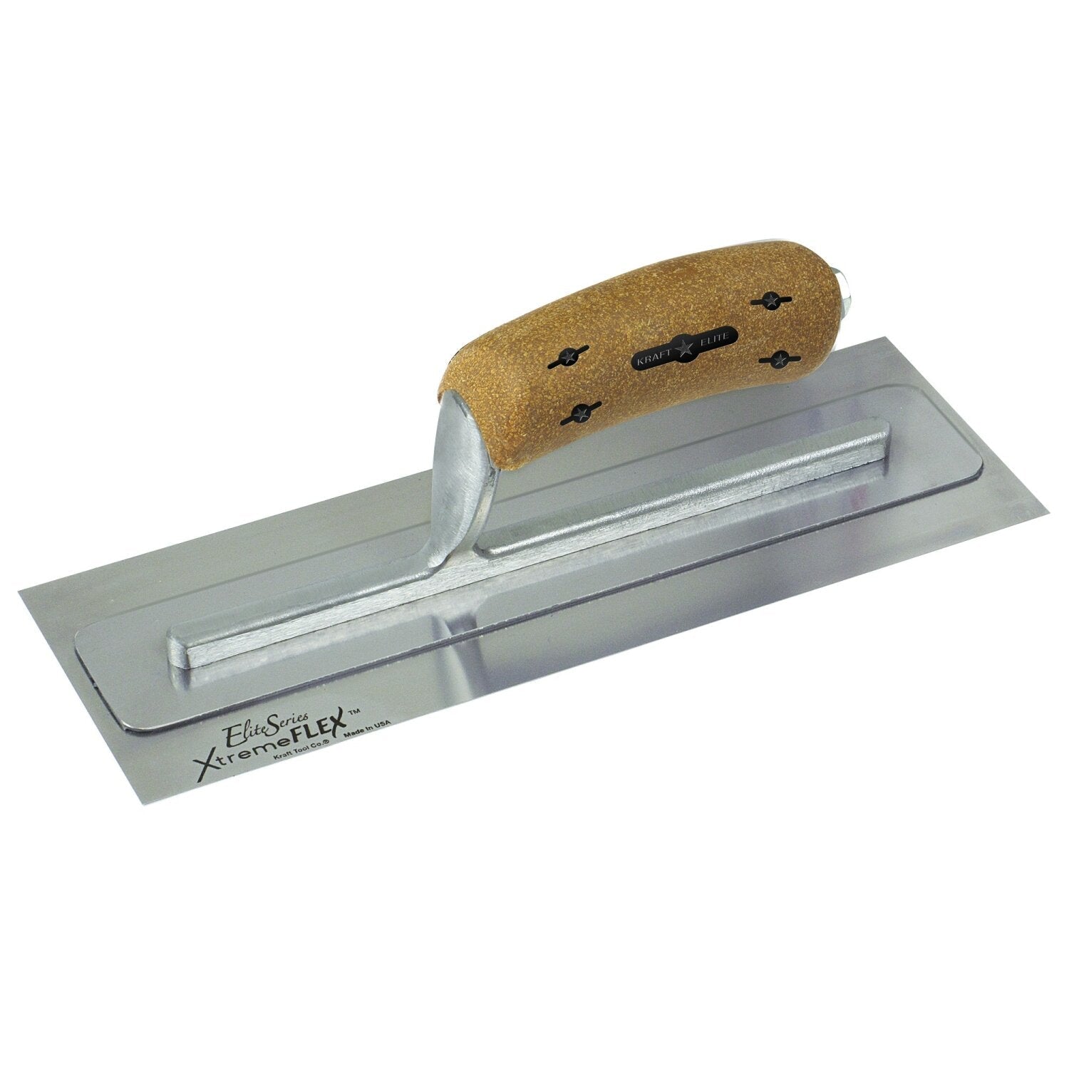 Kraft Tool PLE463K Elite Series Five Star 13″ x 4″ XtremeFLEX Stainless Steel Trowel with Cork Handle Online now