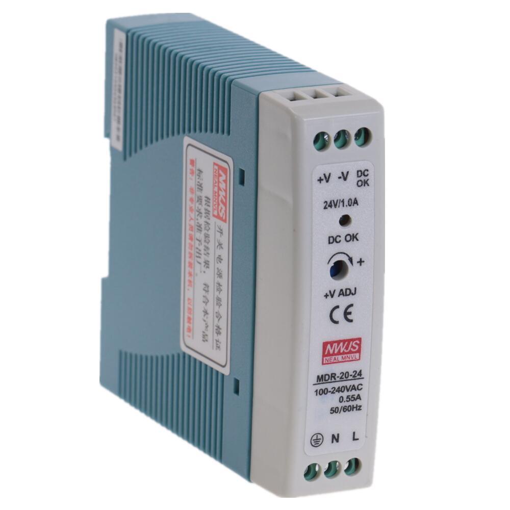 MDR-20 20W Single Output 5V 12V 15V 24V Din Rail Switching Power Supply AC/DC on Sale