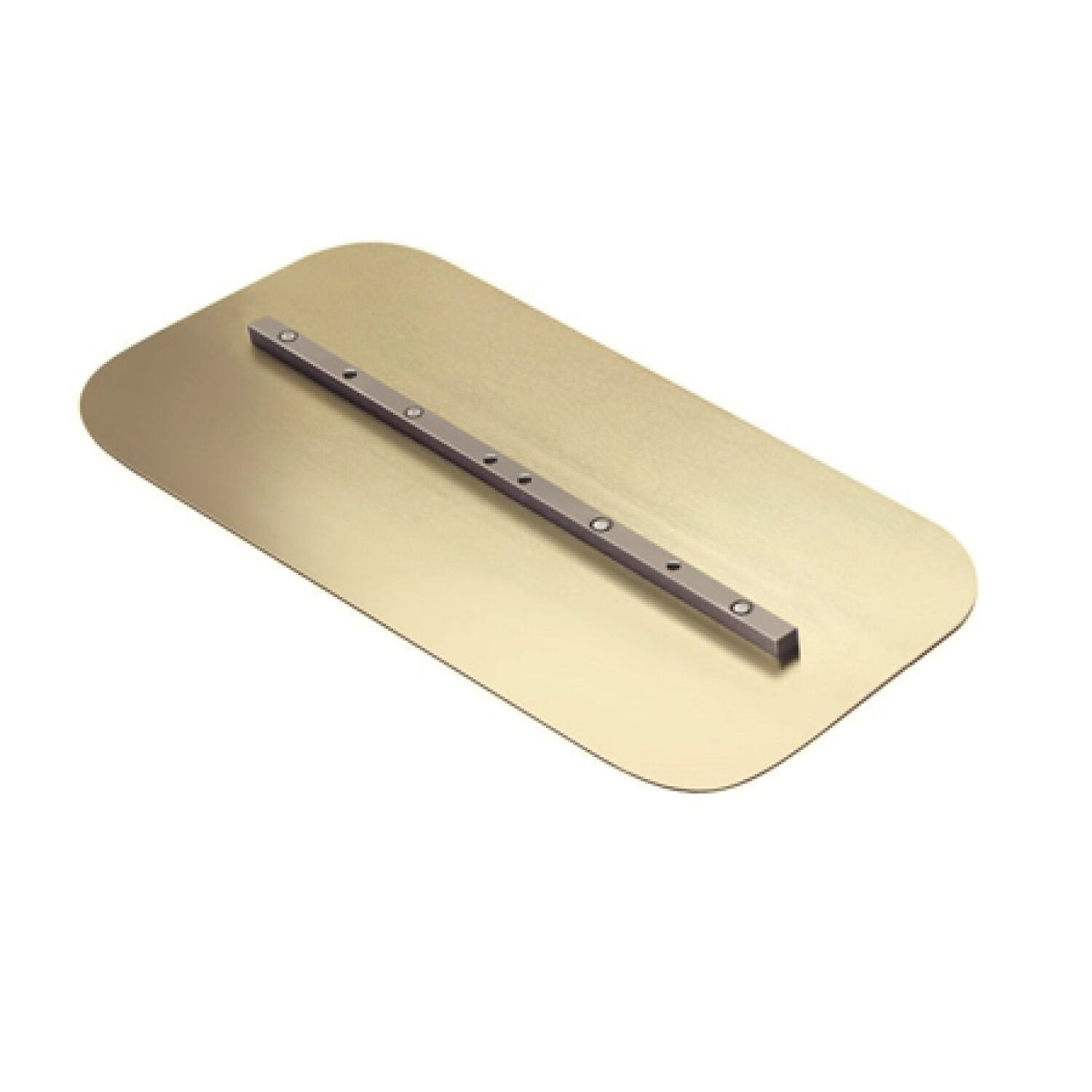 Kraft Tool SK217G 8″ x 18″ ProForm Heavy-Duty Gold Flat Finish Round Ends Power Troweler Blade Online Sale