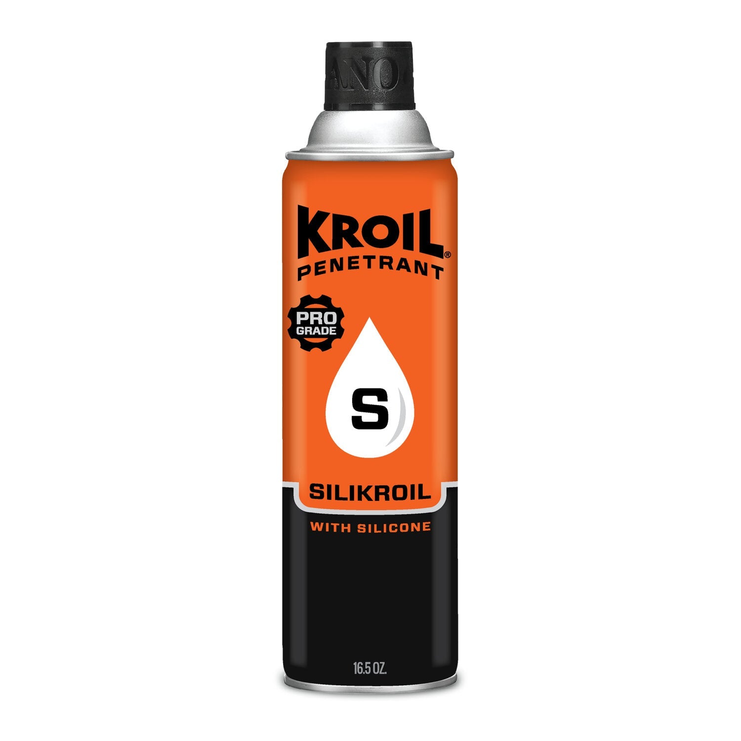 Kroil SK162 Silikroil Original Penetrant Oil Aerosol with Silicone, 16.5 oz – For Rusted Bolts, Metal | Lubricant for Hinges, Chains, Moving Parts Supply