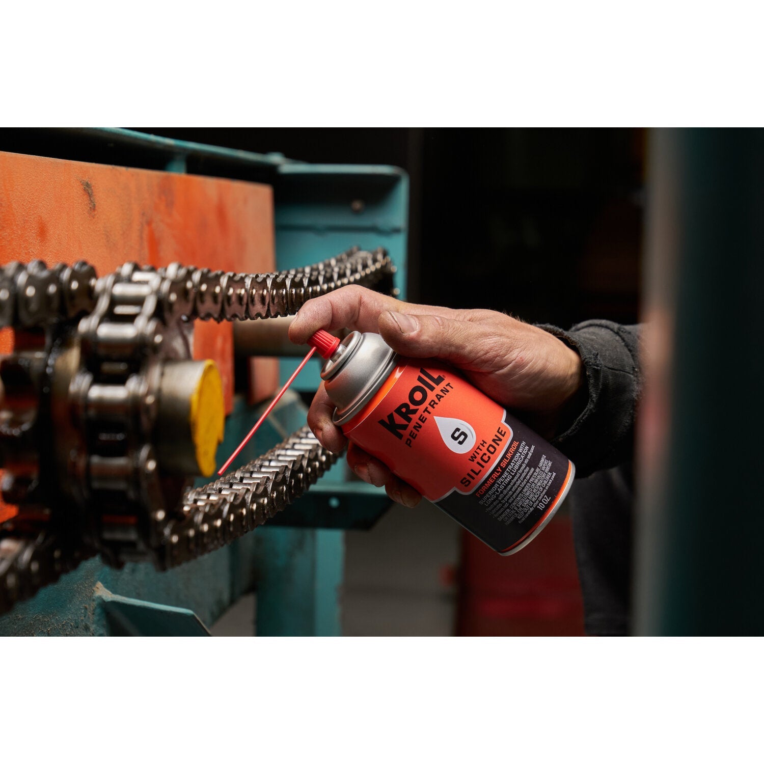 Kroil SK162 Silikroil Original Penetrant Oil Aerosol with Silicone, 16.5 oz – For Rusted Bolts, Metal | Lubricant for Hinges, Chains, Moving Parts Supply