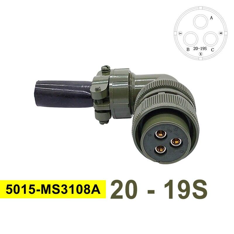 MS3102A Military Specification Connector 5015 MIL STD 20-23 Circular Connectors MIL-C 20-19 20-4 Plug MS3106A MS3108A Socket Online