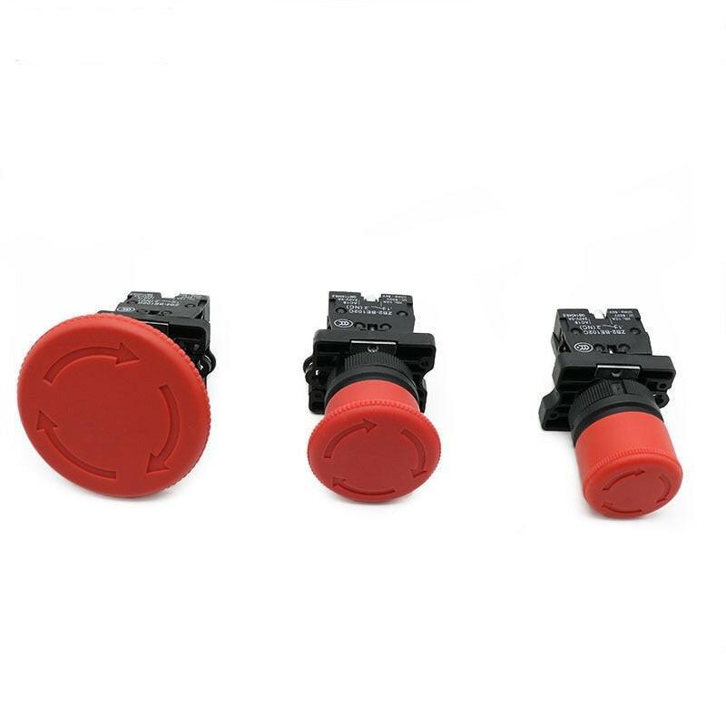 Mushroom Emergency Stop Switch 22mm NO/NC Red Push Button Switch  600V 10A Online