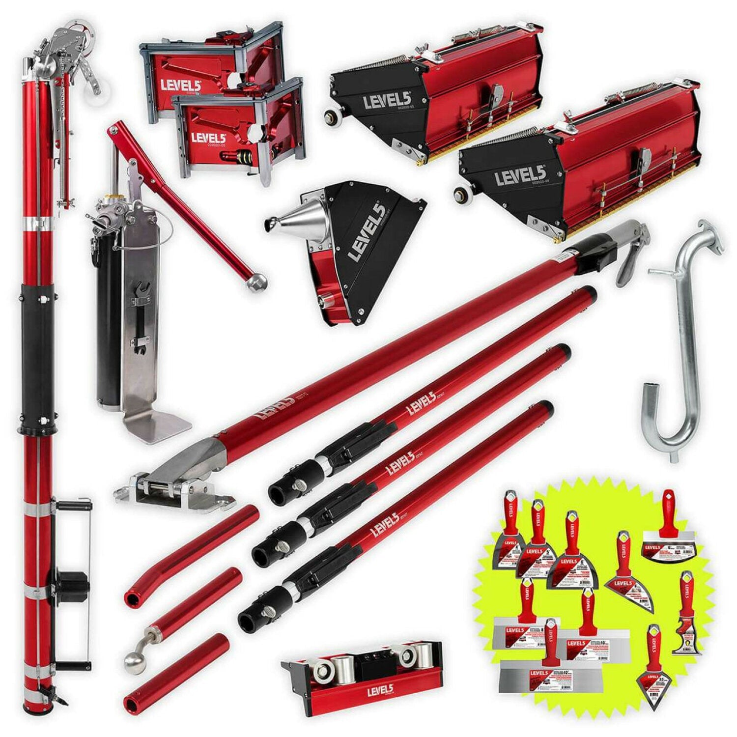 Level5 4-601 Taping & Finishing Set Hot on Sale