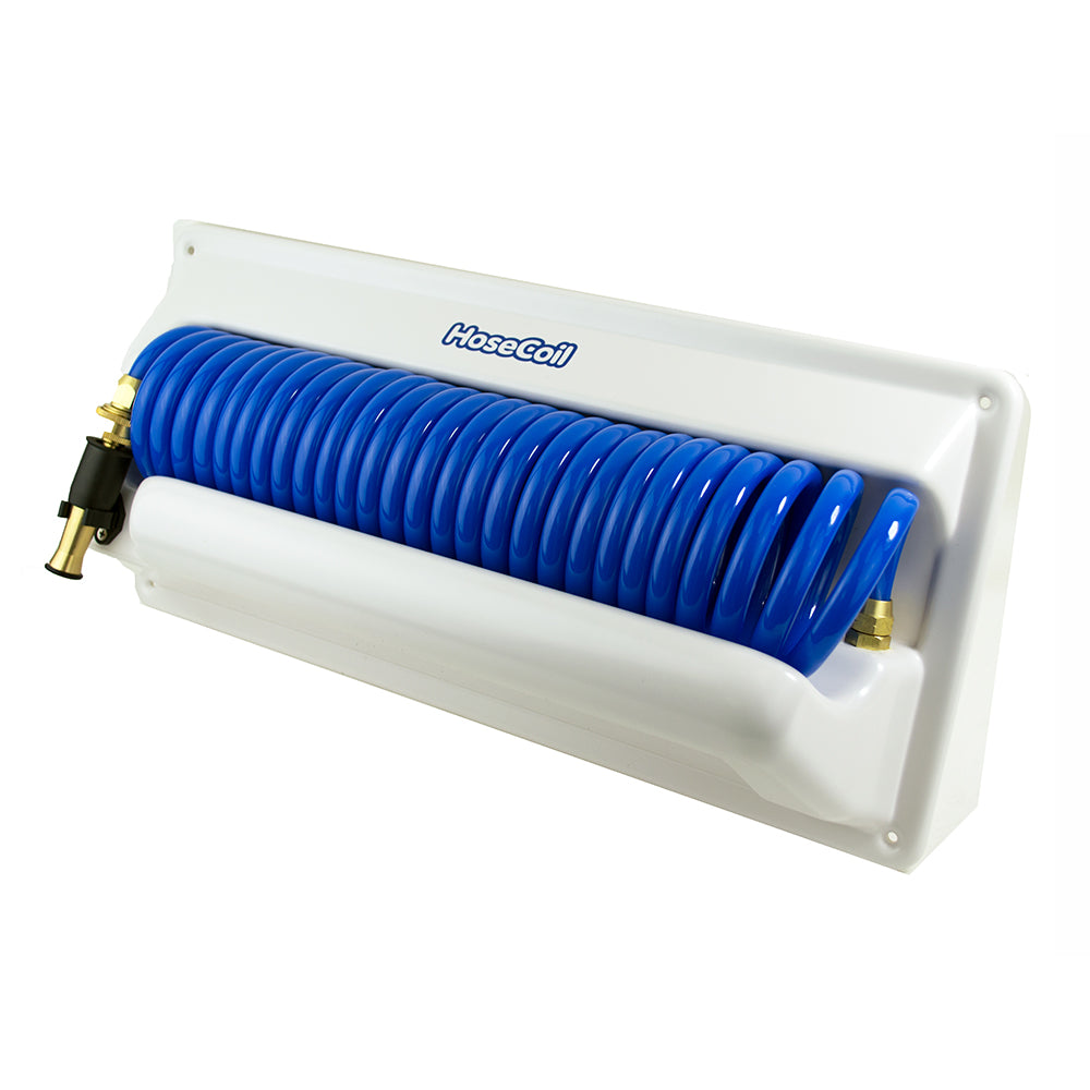 HoseCoil Horizontal Mount Enclosure w/Additional 5 Feeder Hose [HC25H2] on Sale