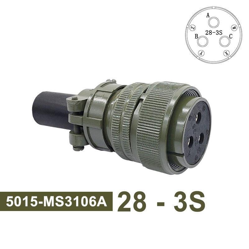 MS3102 5015 Military Specification Connectors MIL STD 28-3 28-16 28-20 MIL-C Circular Connectors MS3106 MS3108 Plug & Socket Supply