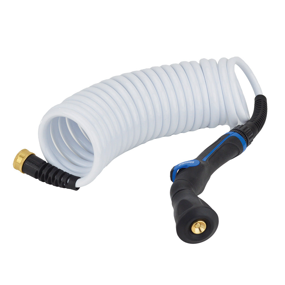 HoseCoil Skipper Spray System w/20′ 3/8″ Hose – White [HS2011K] Hot on Sale