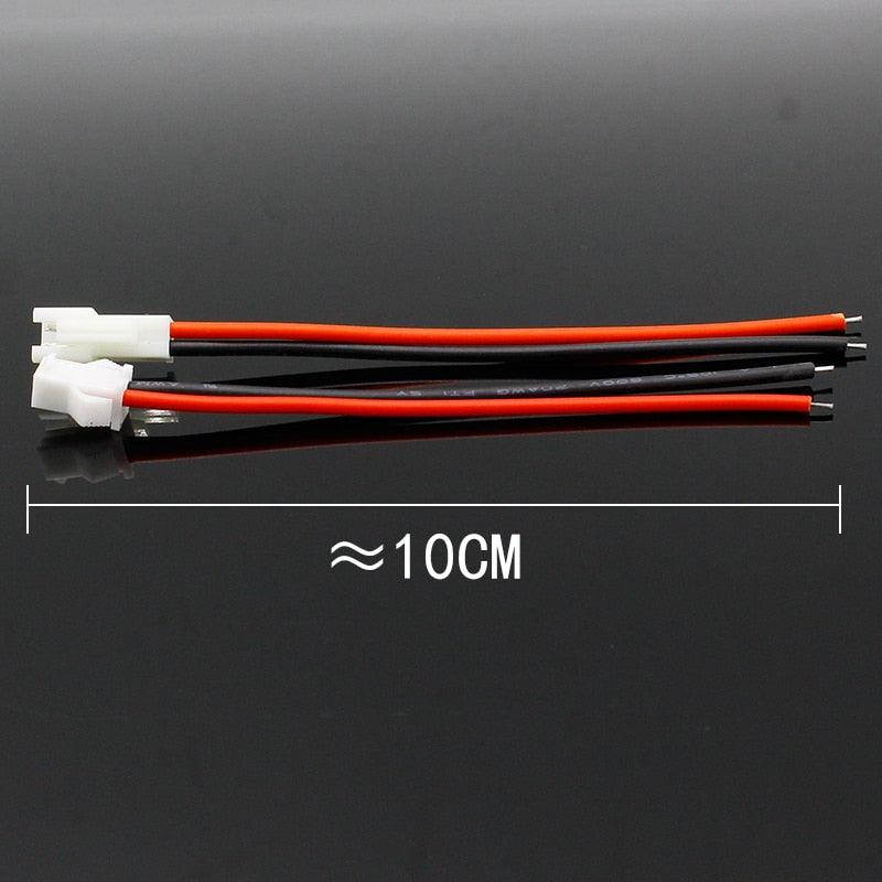 Promotion! 10Pairs 10cm Long JST SM 2Pins Plug Male to Female Wire Connector Online
