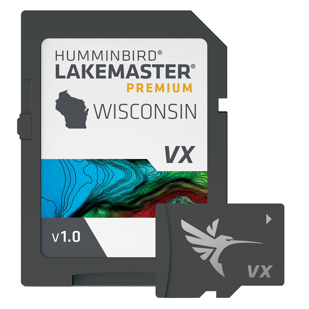 Humminbird LakeMaster VX Premium – Wisconsin [602010-1] Supply