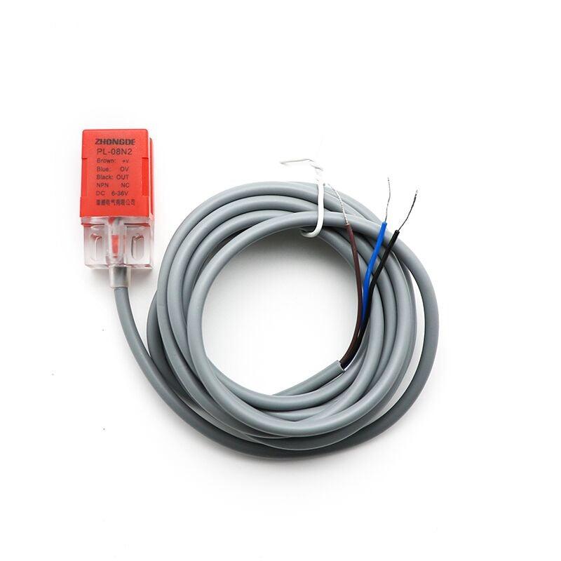 PL-08N2 Square Proximity Switch Inductive Sensor Metal Switch Three-wire NPN Normally Closed DC 6V 36V Sale