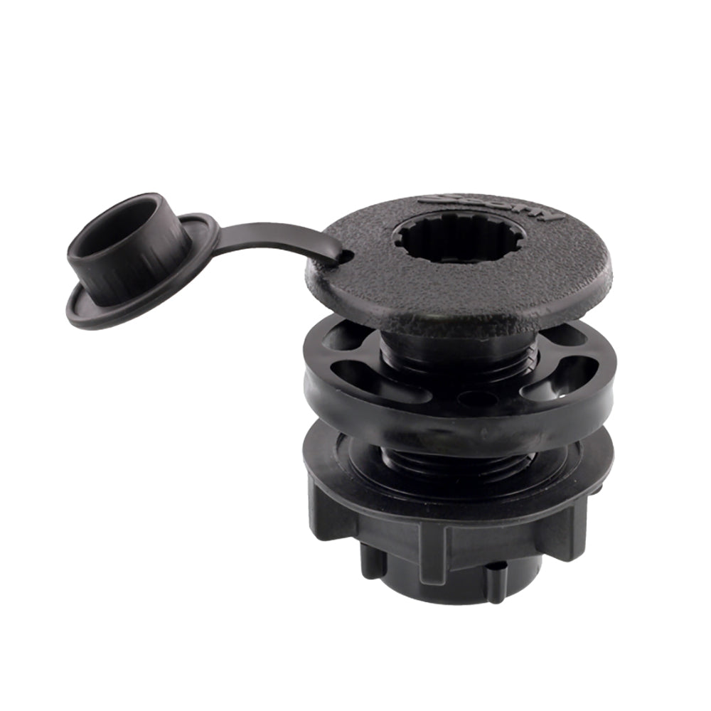 Scotty Compact Threaded Round Deck Mount [444-BK] Online