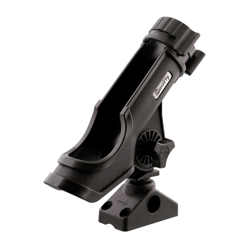 Scotty Powerlock Rod Holder Black w/241 Side/Deck Mount [230-BK] Hot on Sale