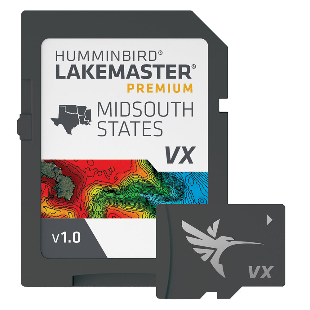Humminbird LakeMaster VX Premium – Mid-South States [602005-1] Sale