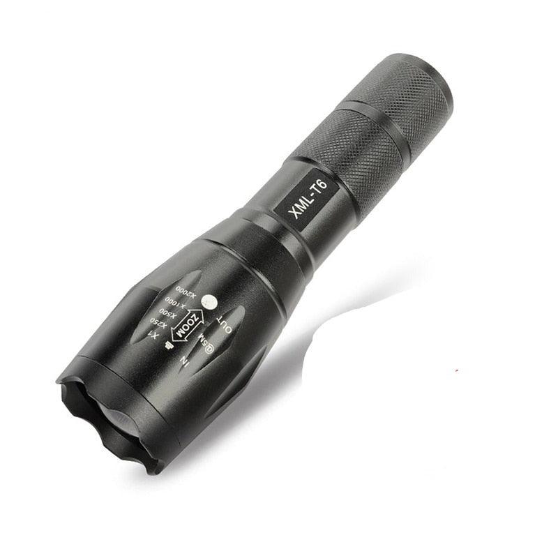 PROSTORMER- Led Flashlight with 18650 Battery| Lamp Beads: Q5/T6/L2 Optional on Sale