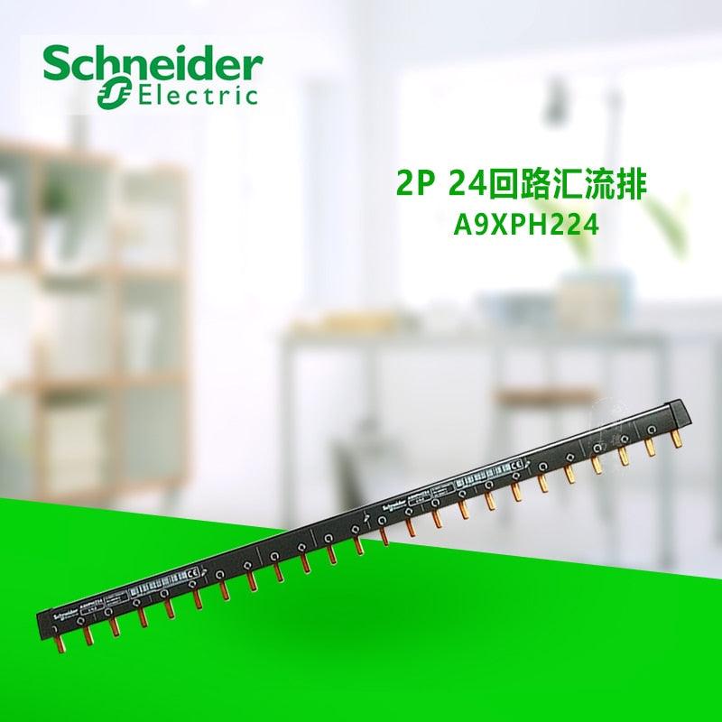 Original export 2P busbar, 24-bit 12 2P MCB connection copper busbar, wiring bus A9XPH224 24x18mm comb bus Online now