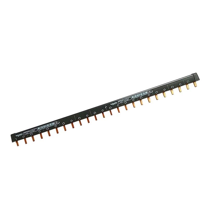 Original export 2P busbar, 24-bit 12 2P MCB connection copper busbar, wiring bus A9XPH224 24x18mm comb bus Online now