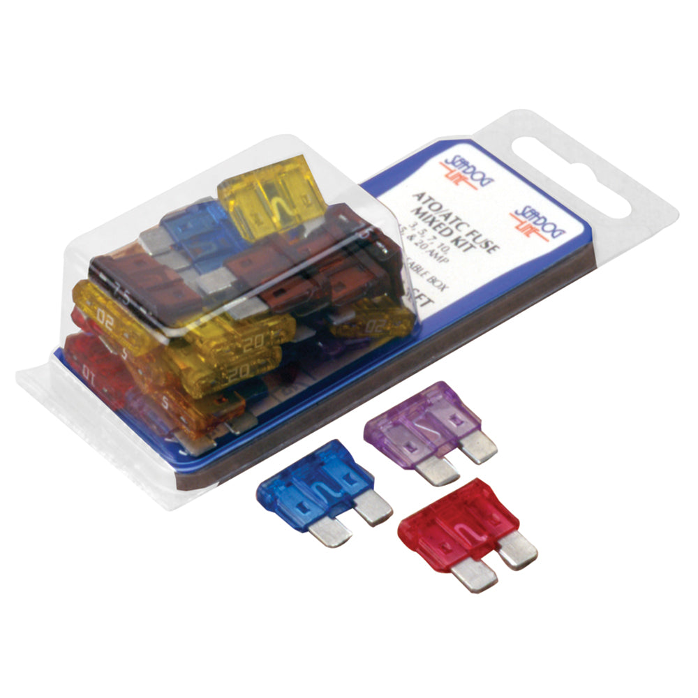Sea-Dog ATO Style Mixed Fuse Kit [445190-1] Online