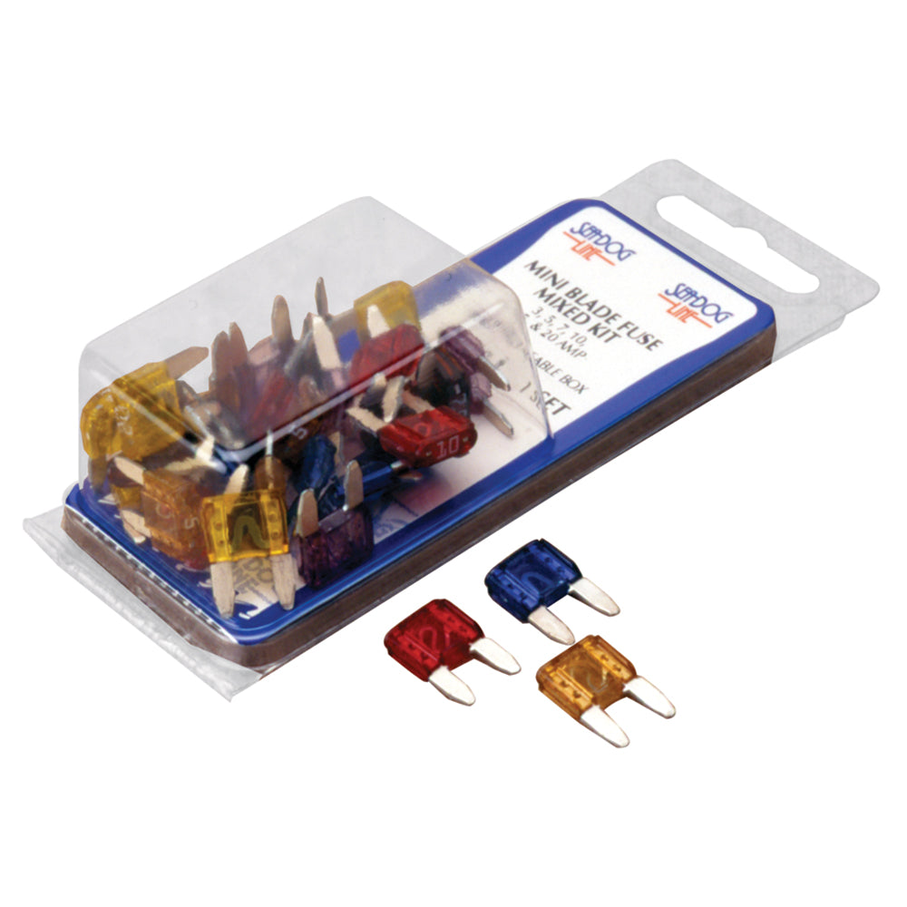 Sea-Dog ATM Mini Blade Style Mixed Fuse Kit [445090-1] Fashion