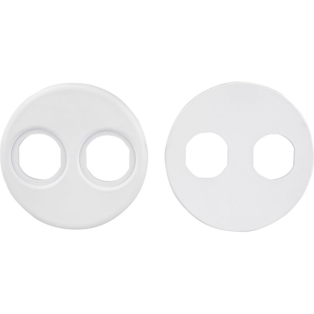 Sea-Dog 4″ Gauge Power Socket Adapter Mounting Plate – White [426104-1] Online