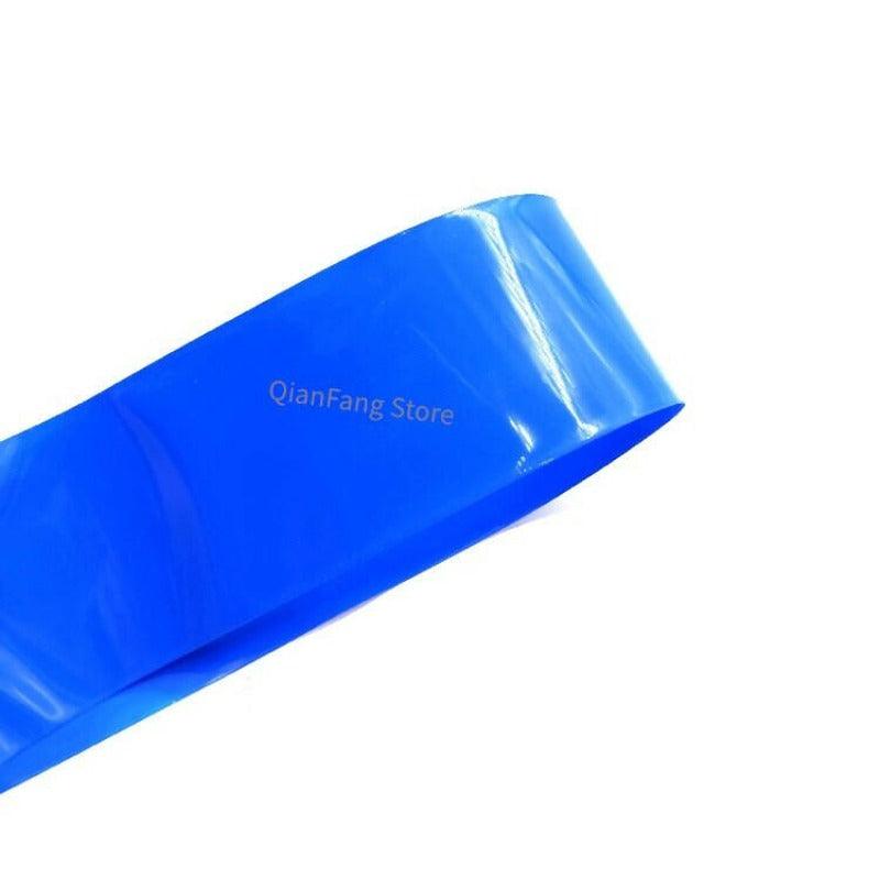 PVC Heat Shrink Tube 52mm Width Blue Multicolor Shrinkable Cable Sleeve Sheath Pack Cover for 18650 Lithium Battery Film Wrap Online Hot Sale