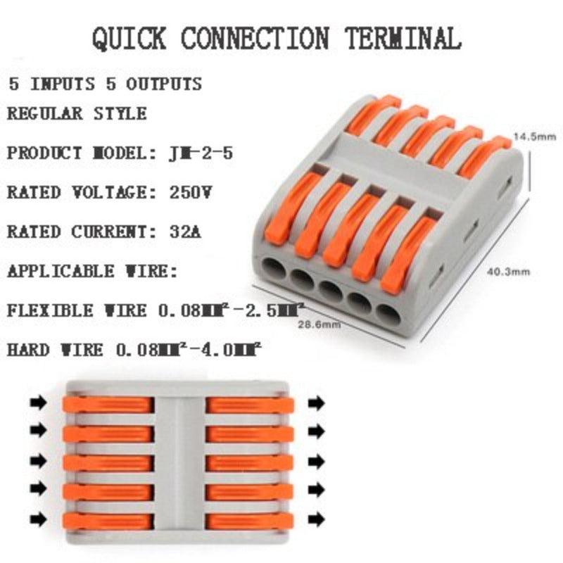 Quick Wiring Connector Universal Splitter Wiring Cable Push-in Hot on Sale