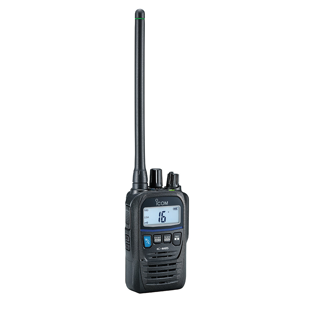 Icom M85UL Intrinsically Safe, Ultra Compact Handheld VHF Marine Radio w/5W Power Output [M85UL 31] Online Hot Sale