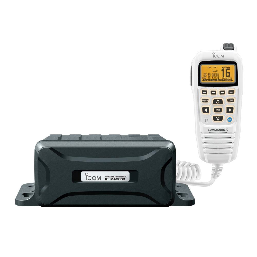 Icom M400BB VHF Marine Black Box Radio with White Command Mic [M400BB SW 31] on Sale