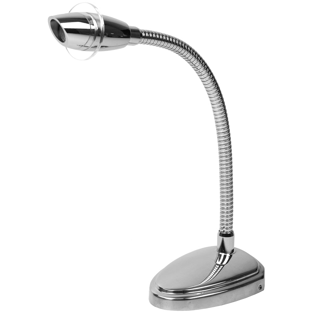 Sea-Dog Deluxe High Power LED Reading Light Flexible w/Touch Switch – Cast 316 Stainless Steel/Chromed Cast Aluminum [404546-1] Online Sale