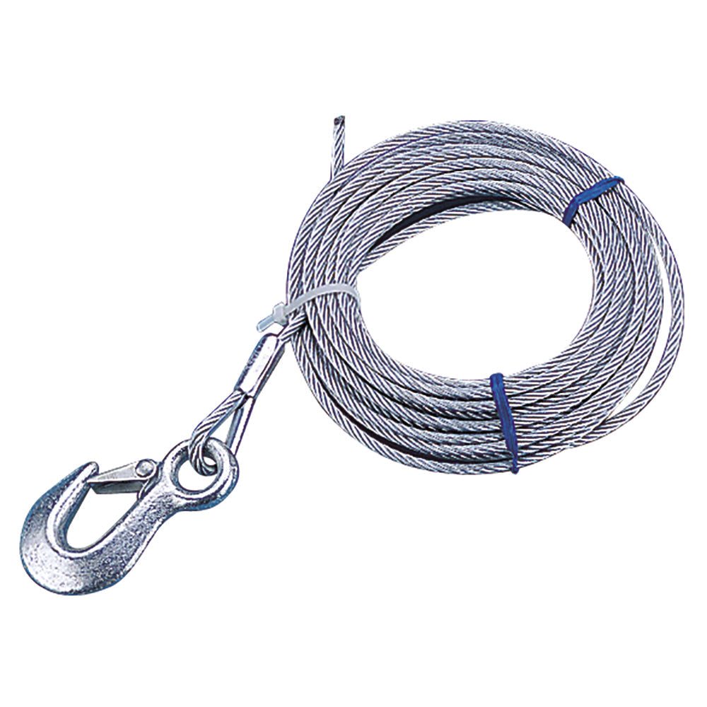 Sea-Dog Galvanized Winch Cable – 3/16″ x 20 [755220-1] Online Hot Sale