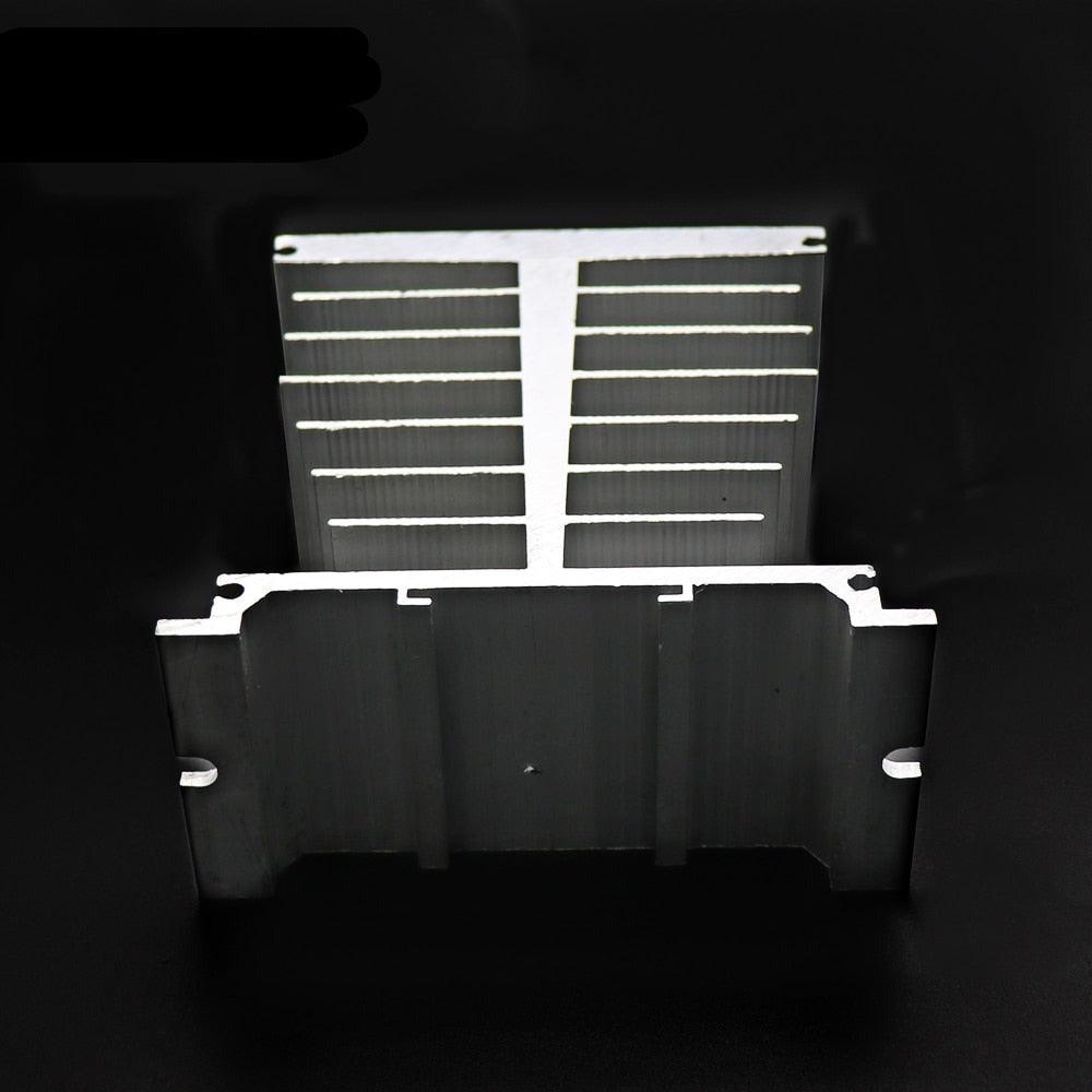 Radiator For Single Phase 10A 25A 40A 60A 80A 100A 120A 150A Aluminum Heat Sink SSR-10DA 25DA 40DA 1 Phase Solid State Relay Discount