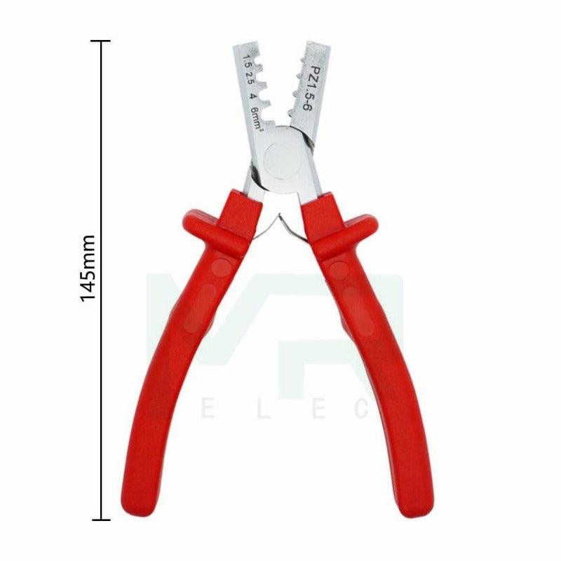 PZ1.5-6 Germany Style Small Crimping Plier For Cable End Sleeves Special Tool Steel Fashion
