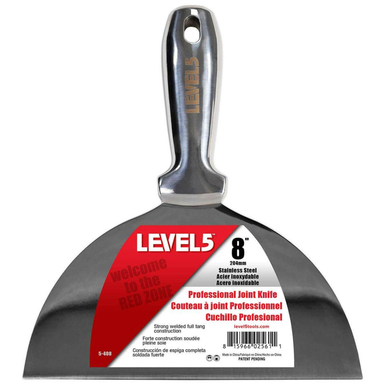 Level5 5-408 8″ Welded Stainless Steel Joint Knife Discount