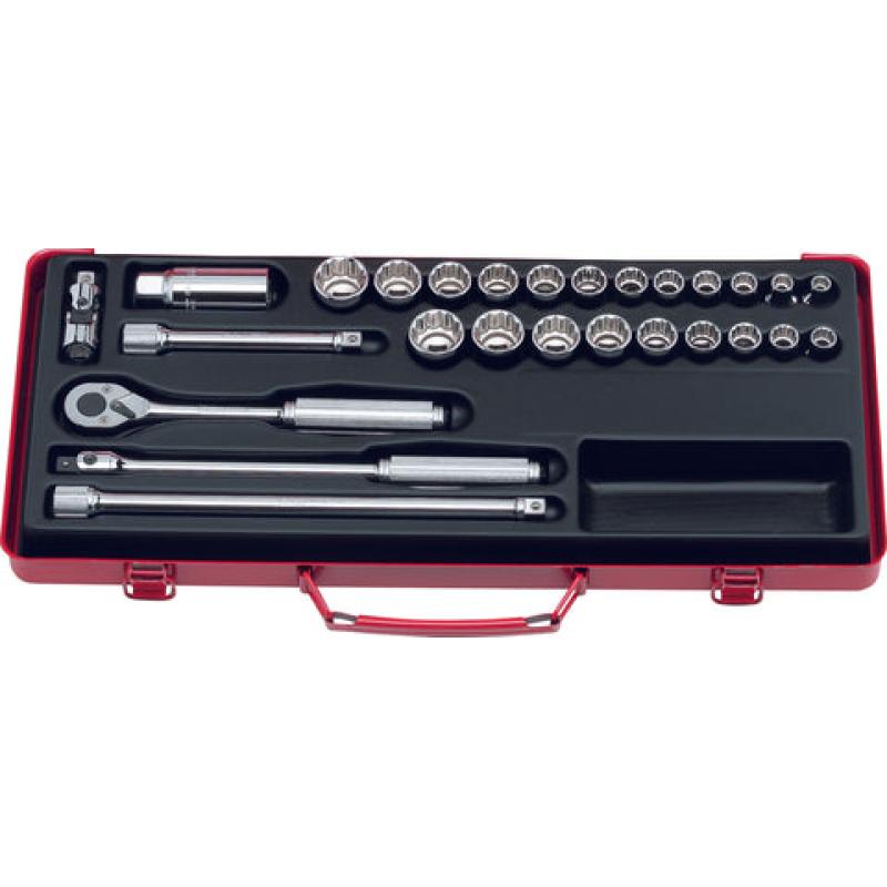 Ko-Ken 3206AM Socket set 12 Point 27 pieces 3/8 Sq. Drive Online Hot Sale