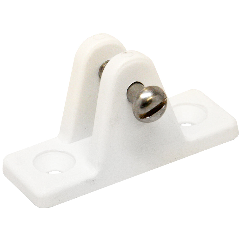 Sea-Dog Nylon Angled Deck Hinge – White [273231-1] Hot on Sale