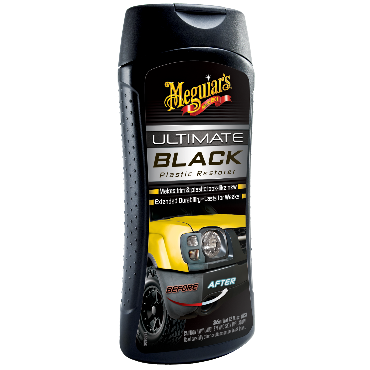 Meguiar’s G15812 Ultimate Black Plastic Restorer, 12 .oz Discount