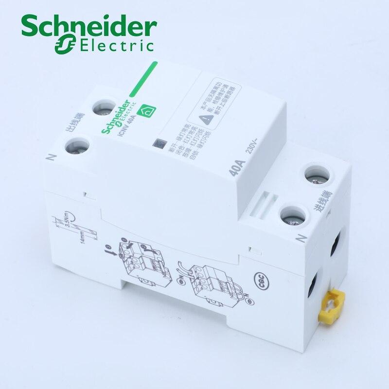 Schneider Electric Acti-9 ICNV 2P 32A 40A 50A 63A Self-Recovery Over Voltage Protector Relay Online now