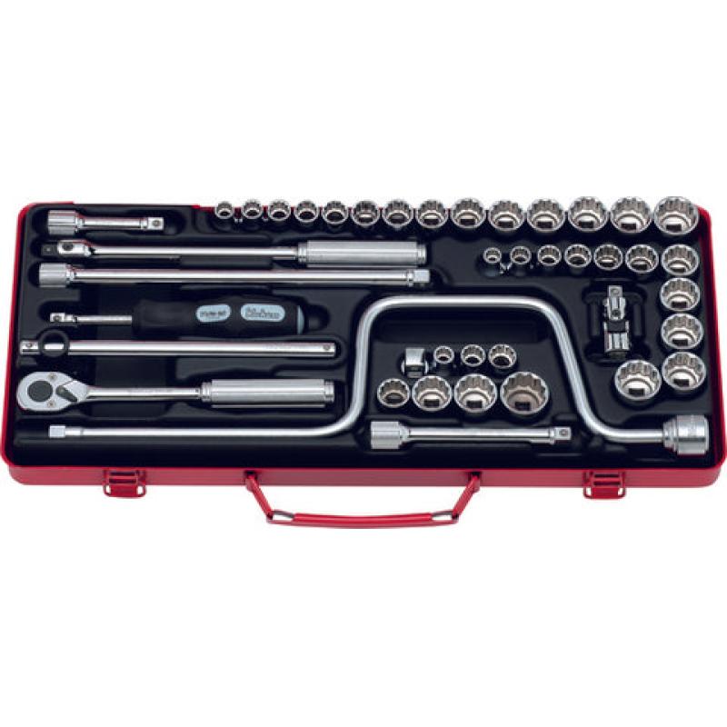 Ko-Ken 3201AMW Socket set 12 Point 42 pieces 3/8 Sq. Drive Supply