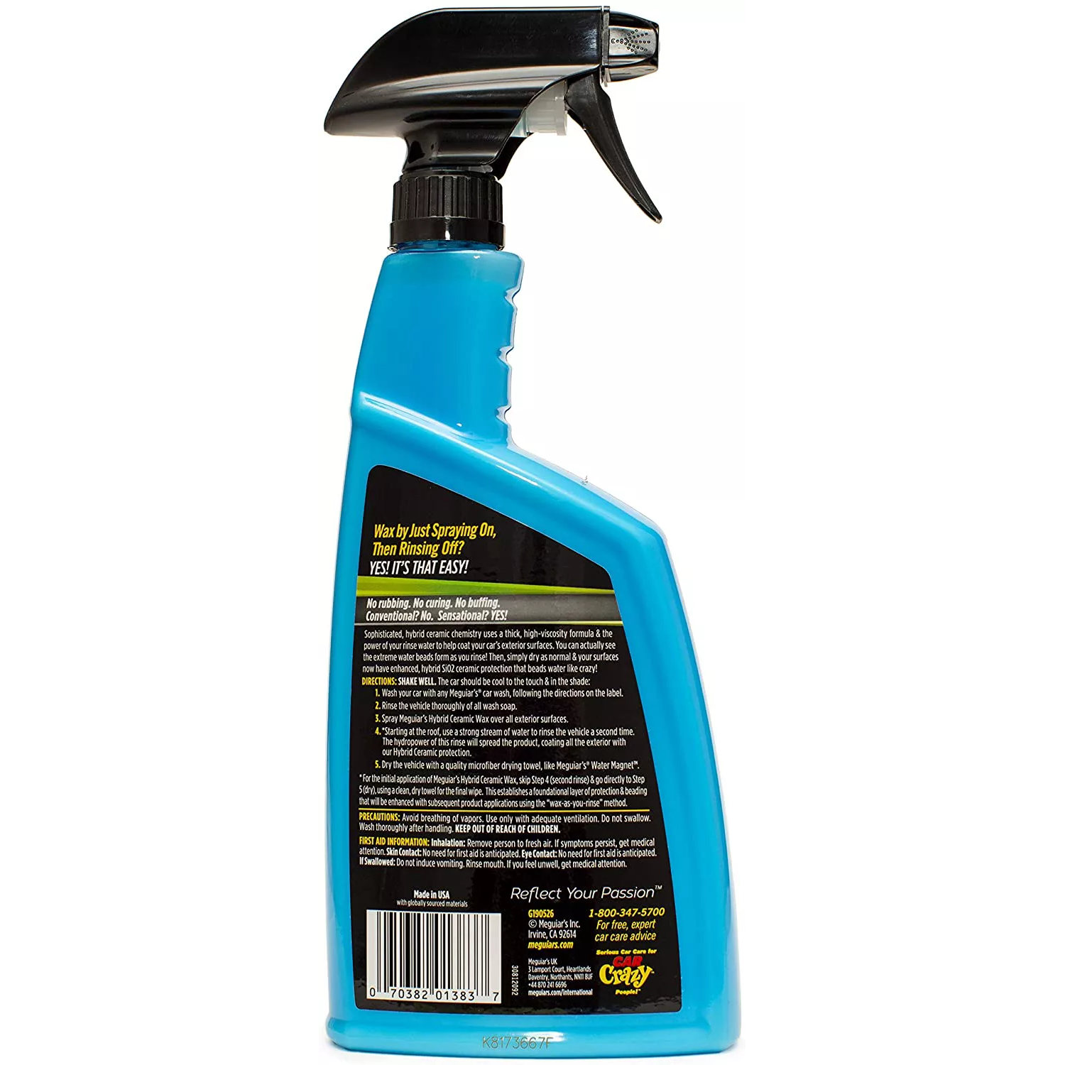 Meguiar’s G190526 Hybrid Ceramic Wax, 26 .oz Online
