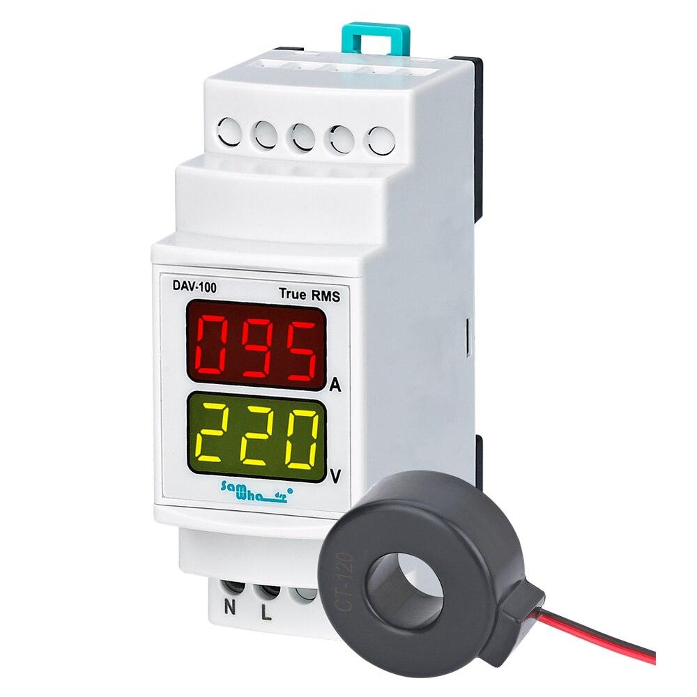 Samwha-Dsp DAV-60/100/250 Digital Ammeter & Voltmeter With External C.T Online
