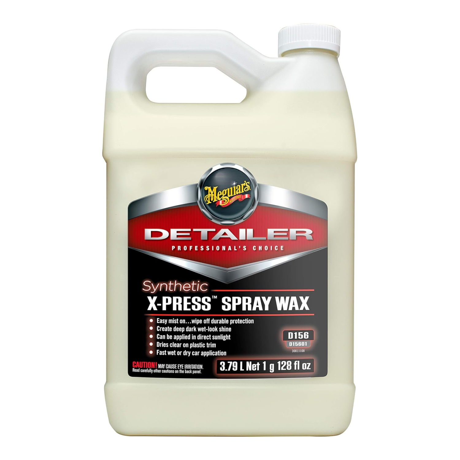 Meguiar’s D15601 Synthetic Liquid X-Press Spray Wax, 1 Gallon Online Sale