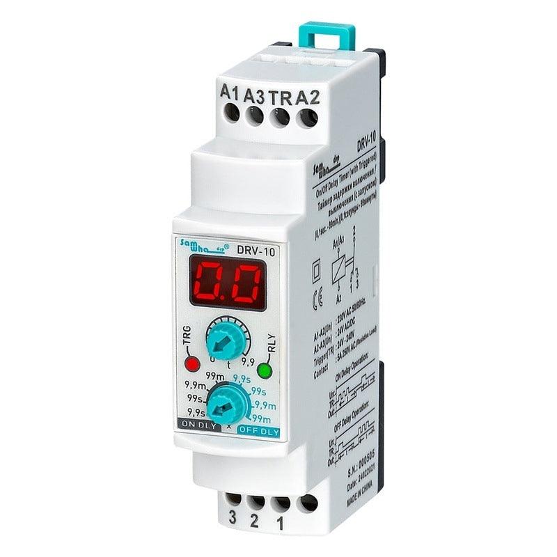 Samwha-Dsp DRV-10 Digital Multifunction On/Off  Delay Time Relay With Trigger on Sale