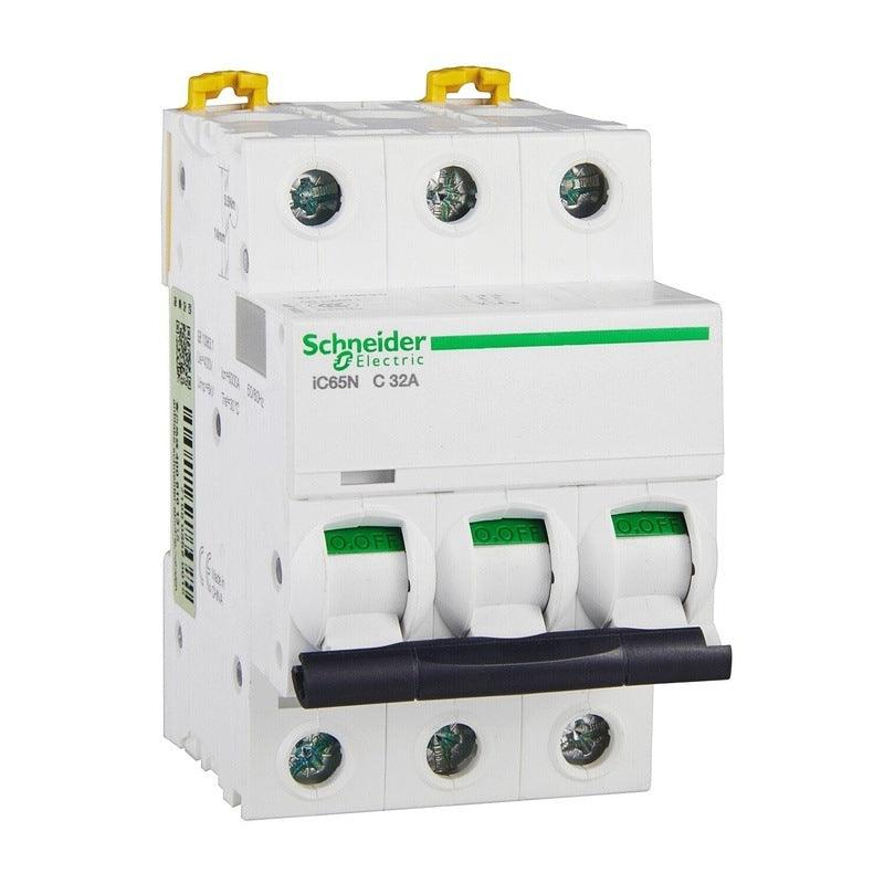 Schneider Electric Acti9 IC65N 3P 6A 10A 16A 20A 25A 32A 40A 50A 63A Miniature Circuit Breaker C Curve MCB Online now